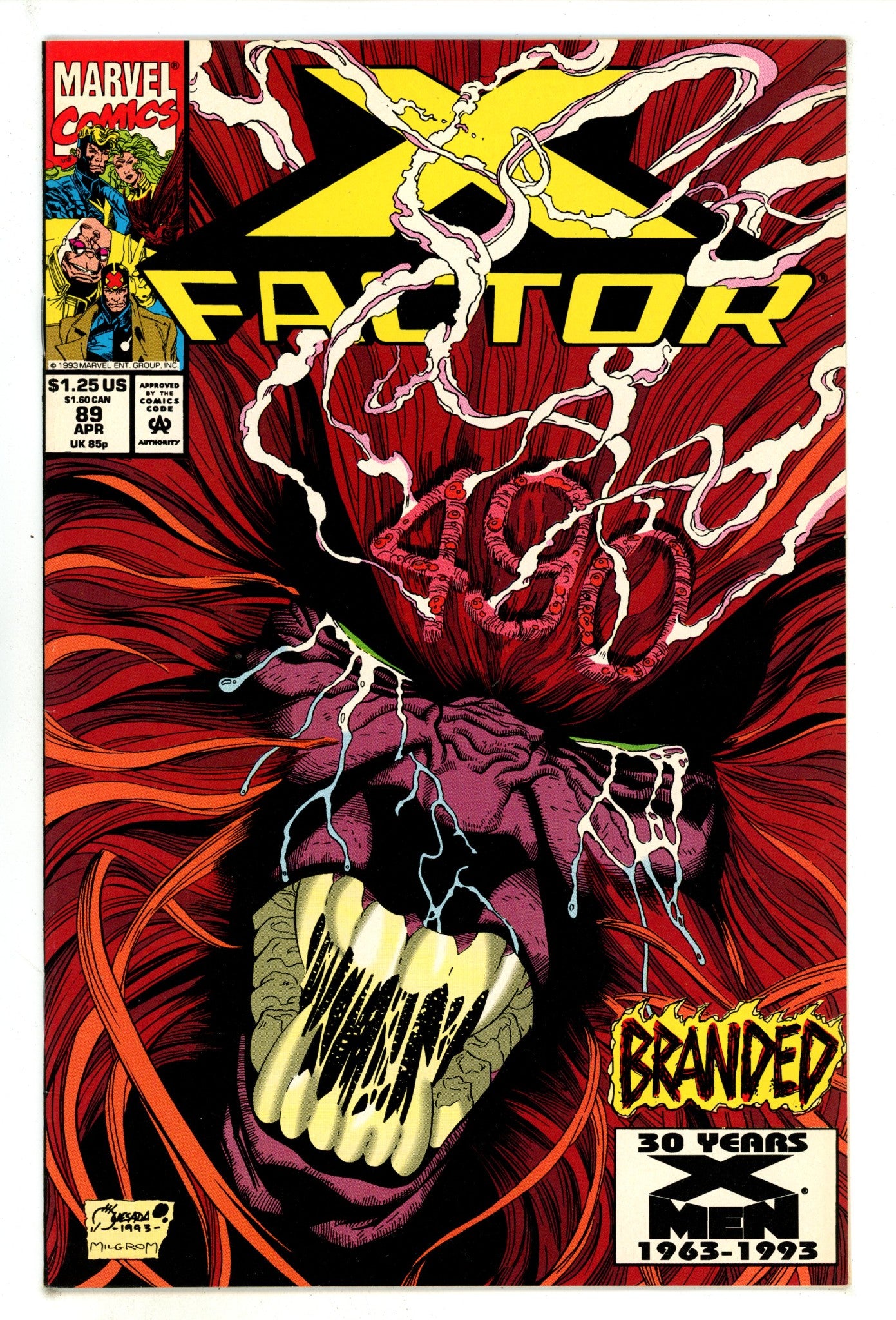 X-Factor Vol 1 89 High Grade (1993) 