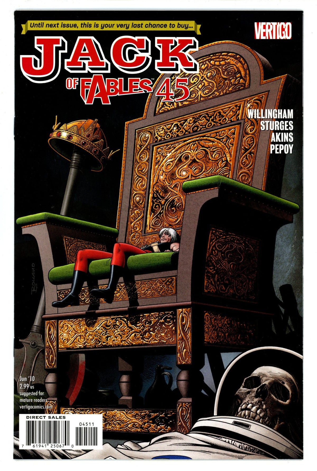 Jack of Fables   45  High Grade   (2010)