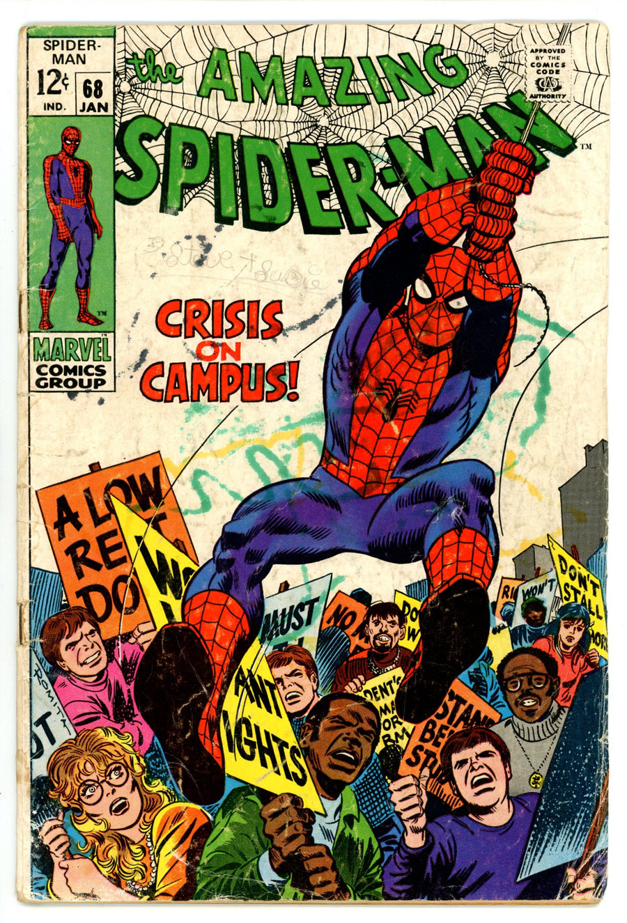 The Amazing Spider-Man Vol 1 68 GD (2.0) (1969) 