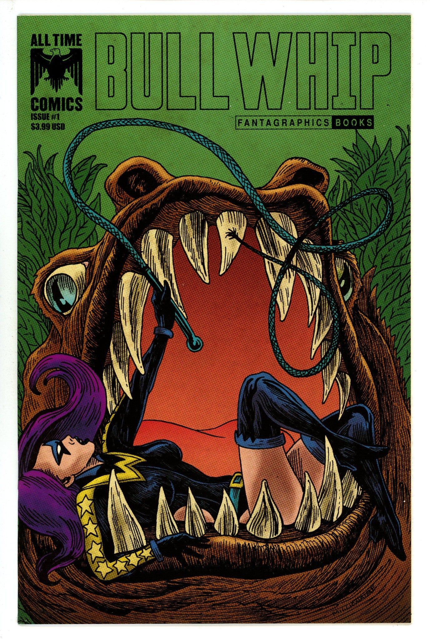 All Time Comics: Bullwhip 1 High Grade (2017) Millionaire Variant 