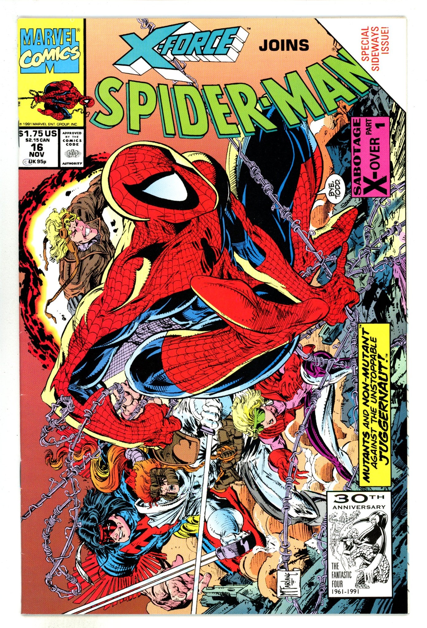 Spider-Man Vol 1 16 Mid Grade (1991) 