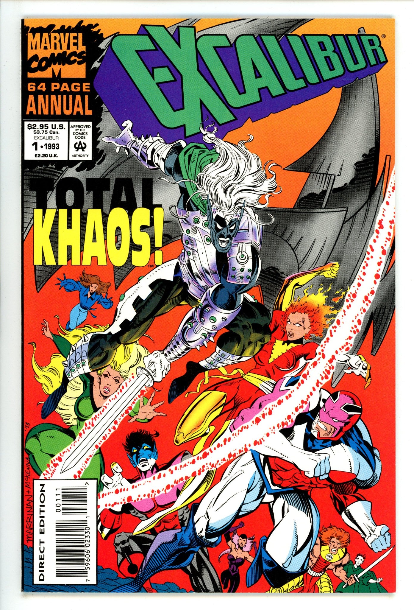 Excalibur Annual Vol 1 1 High Grade (1993) 