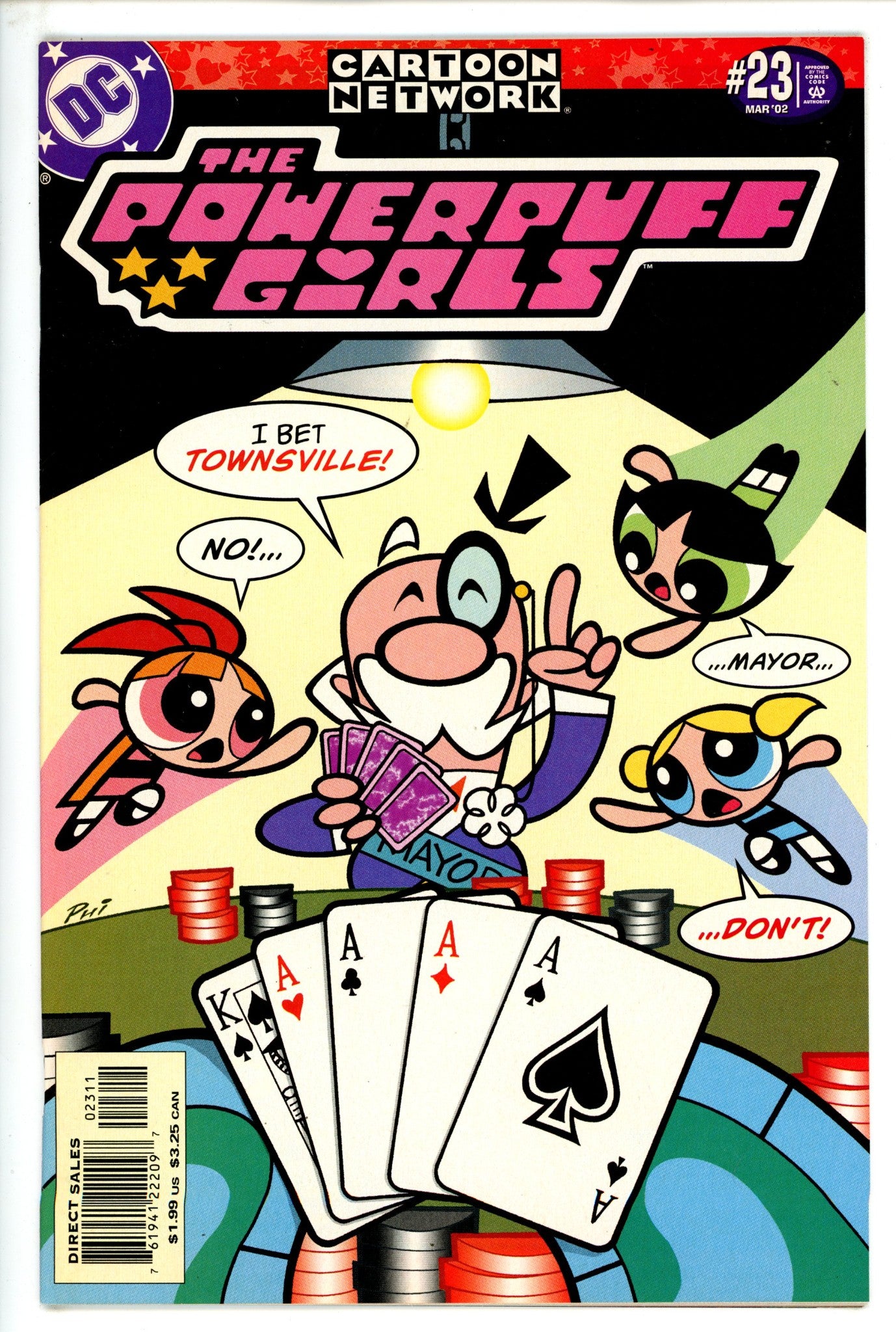 The Powerpuff Girls 23 VF+ (2002)