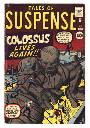 Tales of Suspense Vol 1 20 VG+ (4.5) (1961)