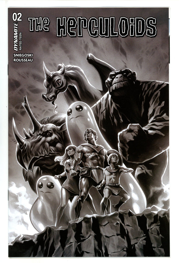 Herculoids 2 Massafera B&W Incentive Variant (2025)