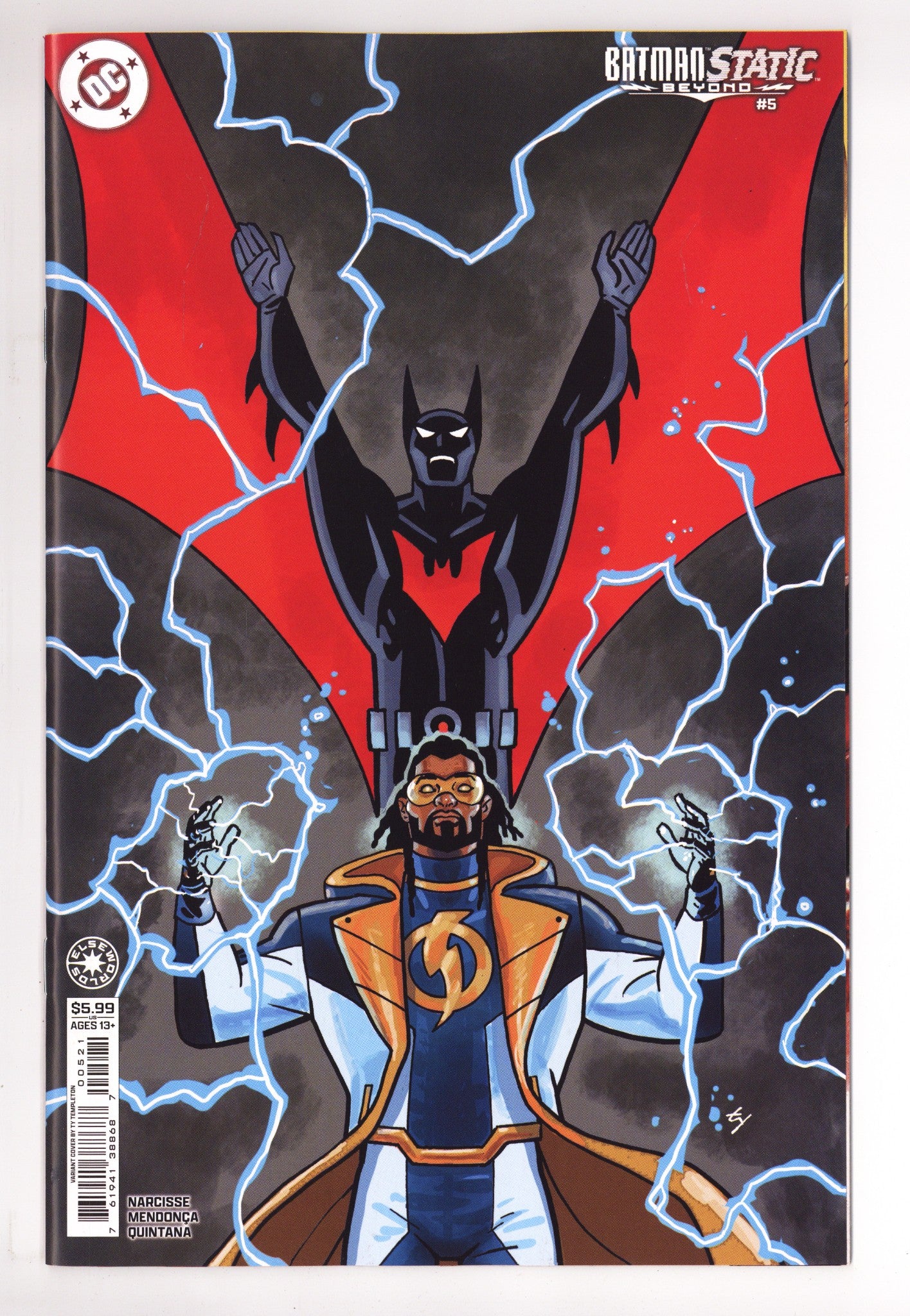 Batman Static Beyond 5 Templeton Variant (2026)
