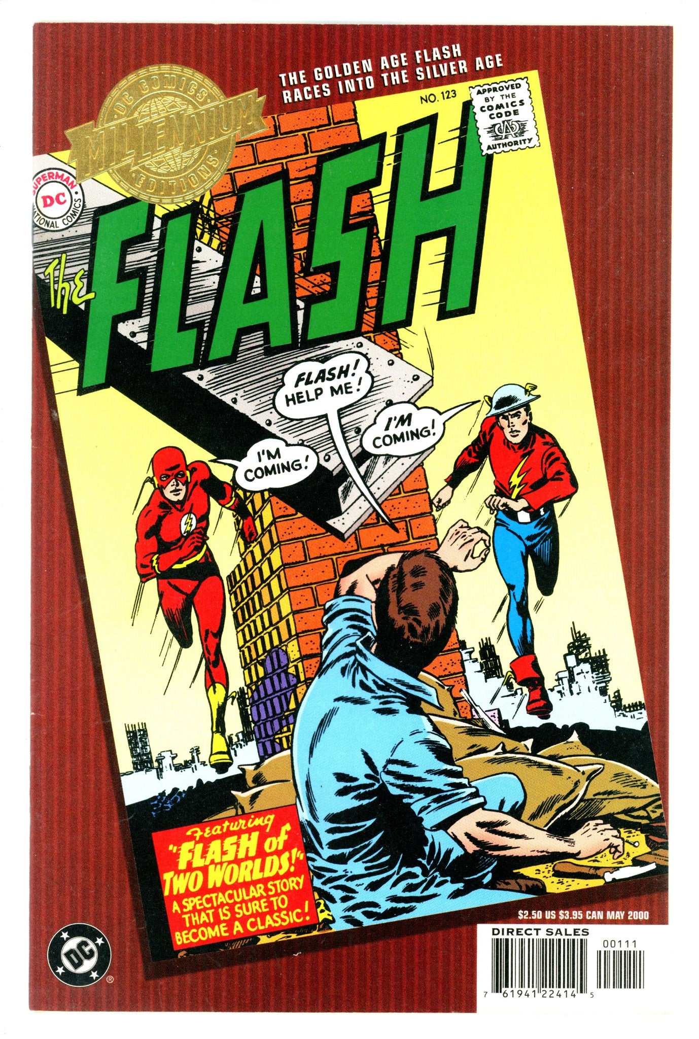 Millennium Edition: The Flash Vol. 1, #123 [nn] VF- (7.5) (2000) 