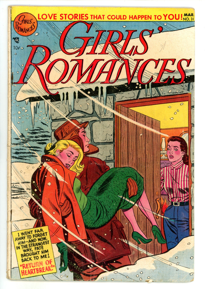 Girls' Romances 31 VG- (3.5) (1955) 