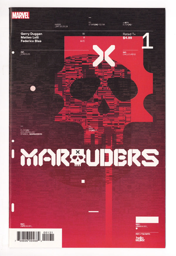 Marauders Vol 1 1 High Grade (2019) Muller Variant