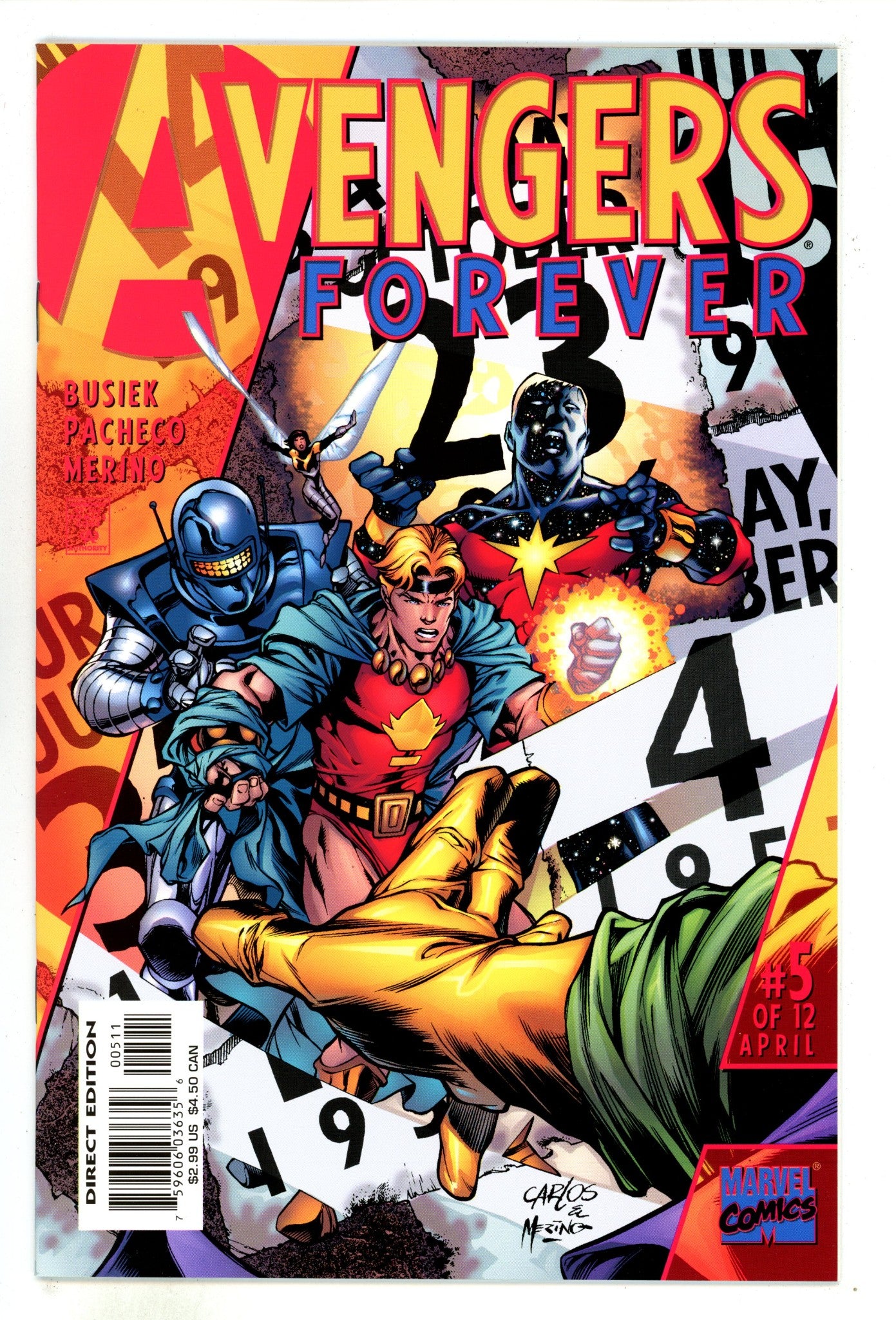 Avengers Forever Vol 1 5 High Grade (1999) 