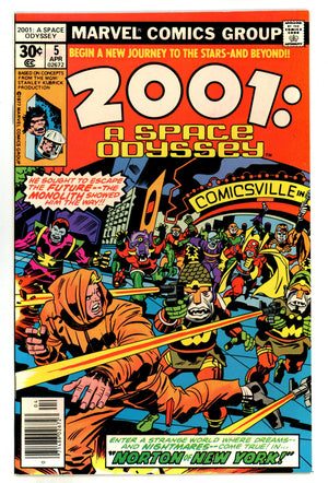 2001, A Space Odyssey 5 VF/NM (9.0) (1977) 