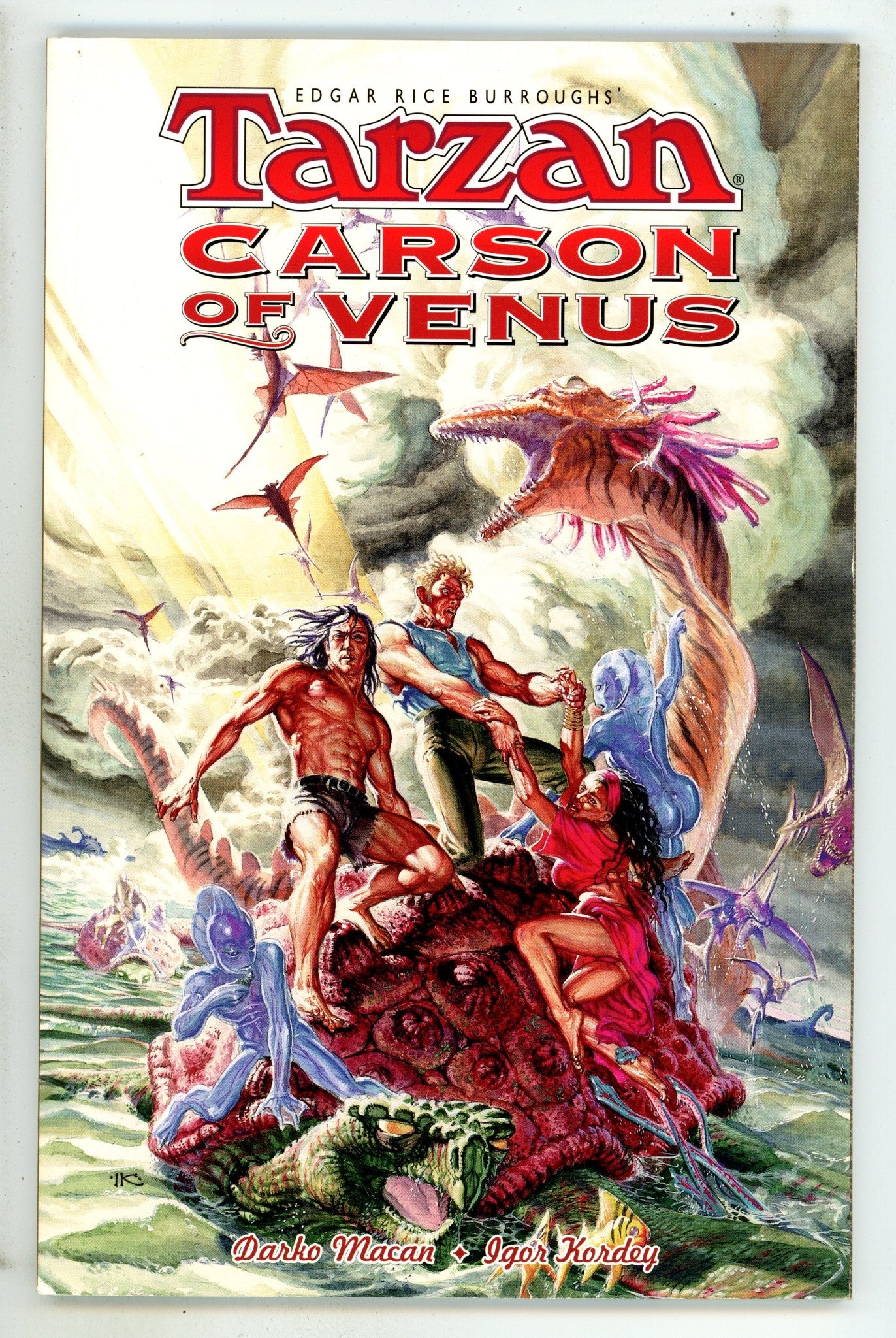 Edgar Rice Burroughs' Tarzan / Carson of Venus TPB Mid Grade (1999) 