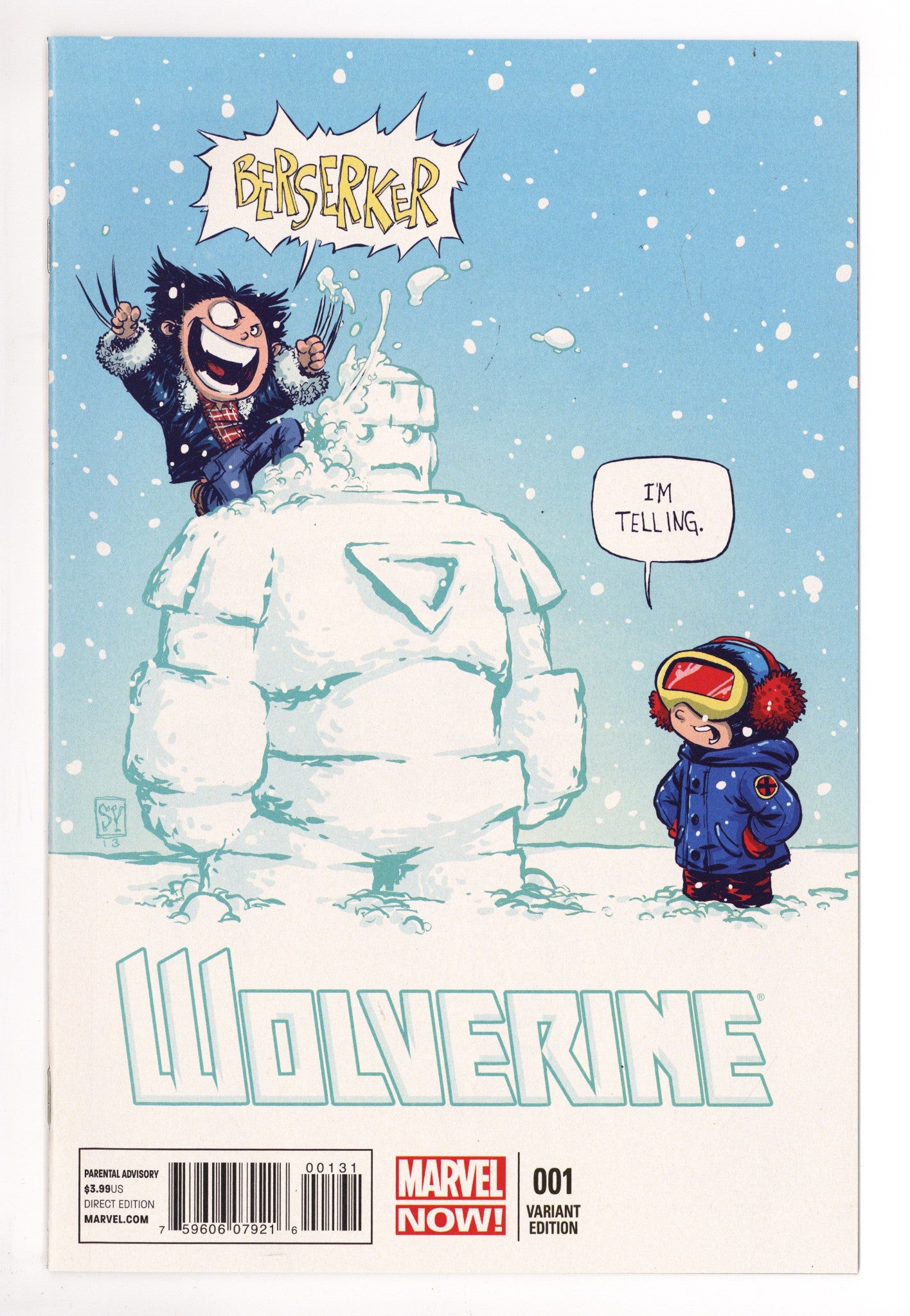 Wolverine Vol 5 1 NM- (9.2) (2013) Young Variant 