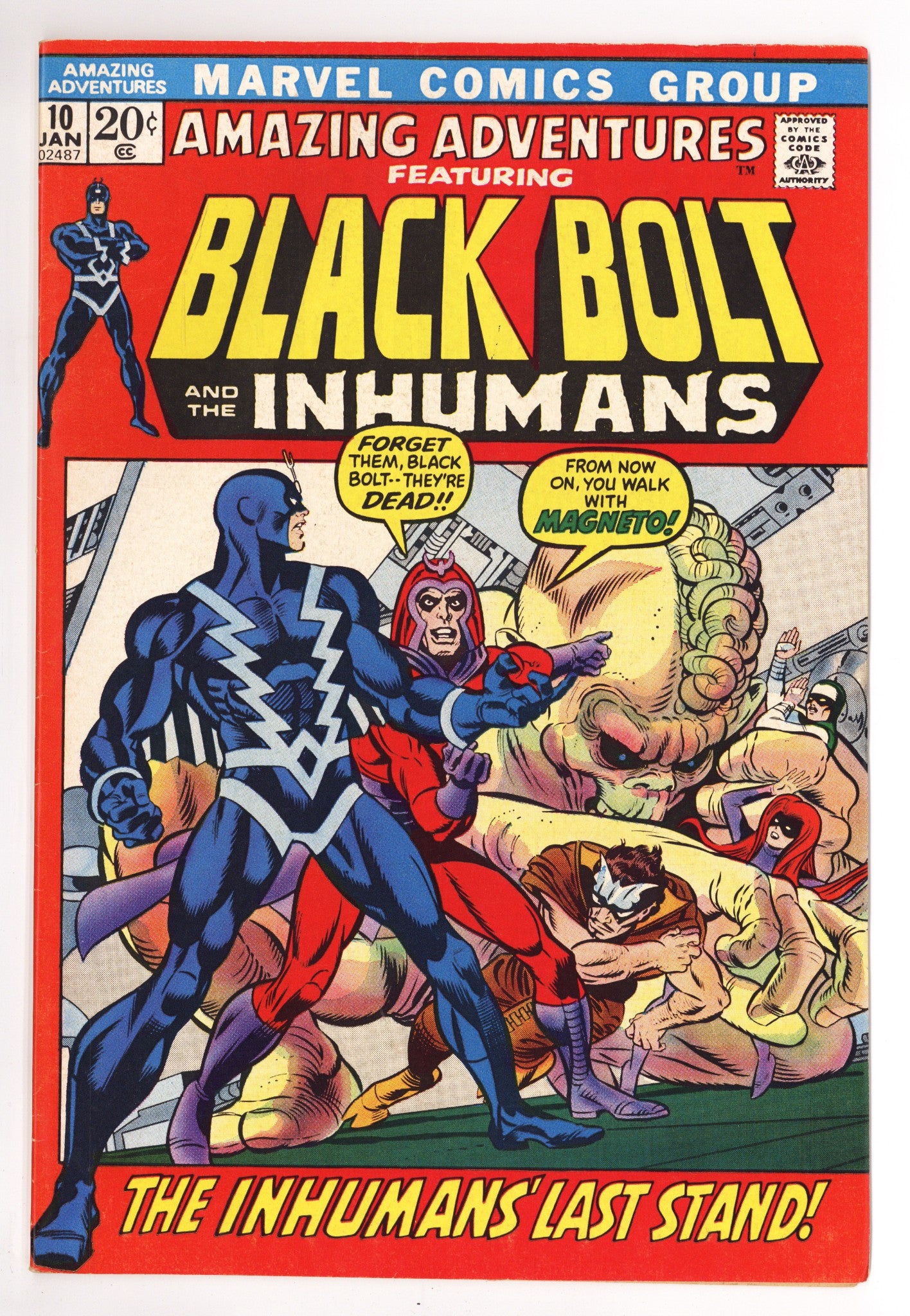 Amazing Adventures Vol 2 10 VF+ (8.5) (1972) 
