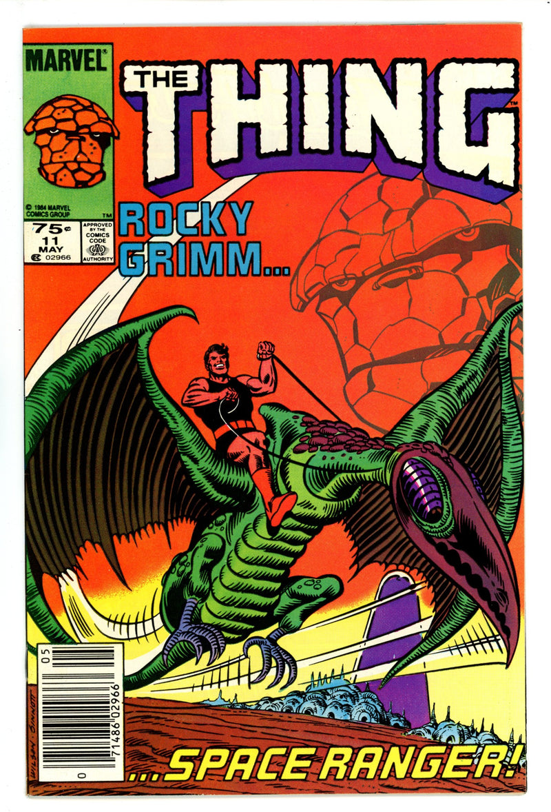 The Thing Vol 1 11 VF/NM (9.0) (1984) Canadian Price Variant 