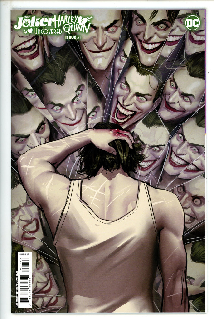 The Joker / Harley Quinn: Uncovered 1 NM (9.4) (2023) Sejic Incentive Variant 