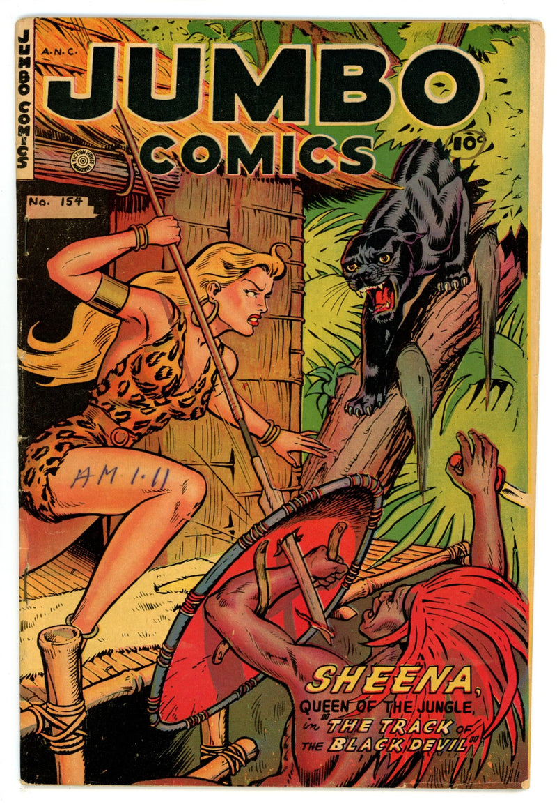 Jumbo Comics 154 FN- (5.5) (1951) Canadian Edition 