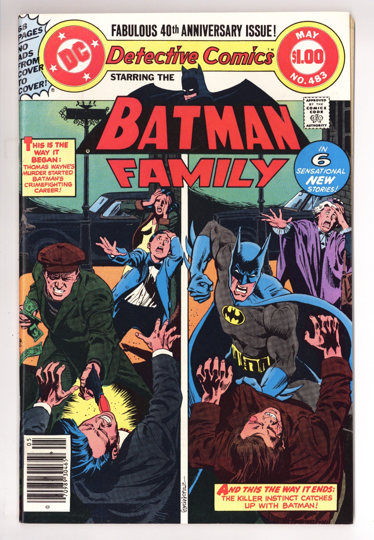Detective Comics Vol 1 483 VF (8.0) (1979) 
