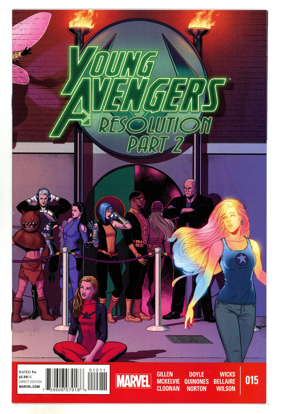 Young Avengers Vol 2 15 High Grade (2014) 