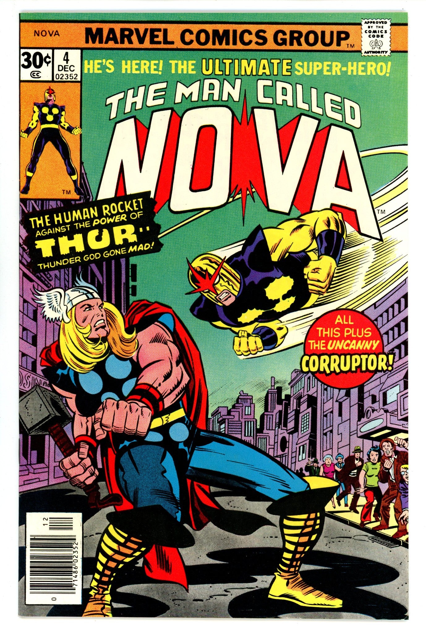Nova Vol 1 4  NM- (9.2)  (1976)   