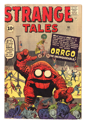 Strange Tales Vol 1 90 VG/FN (5.0) (1961)