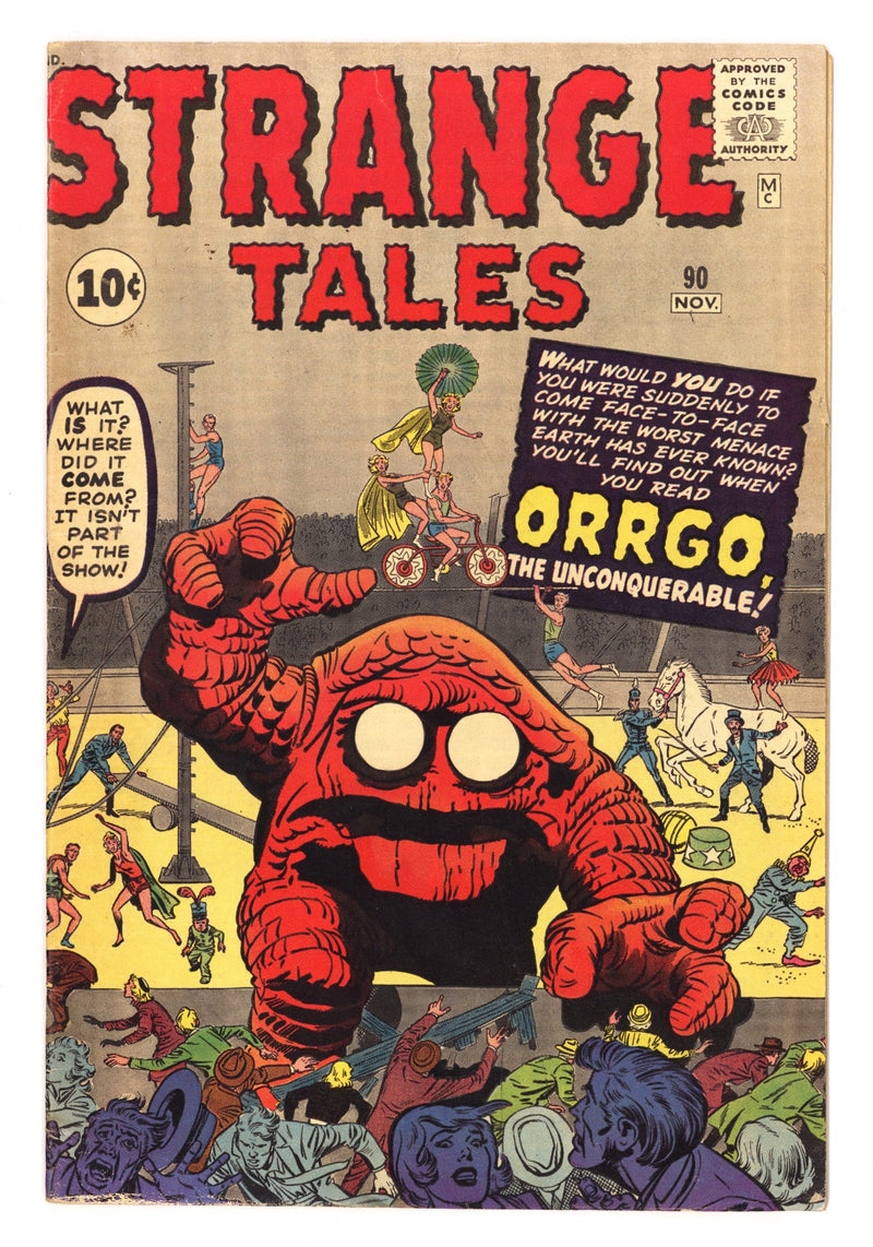 Strange Tales Vol 1 90 VG/FN (5.0) (1961) 