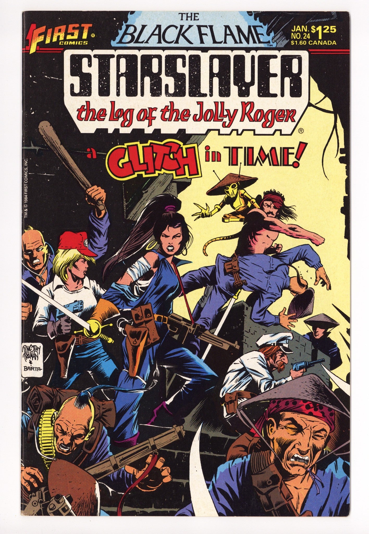 Starslayer Vol 1 24 Mid Grade (1985) 