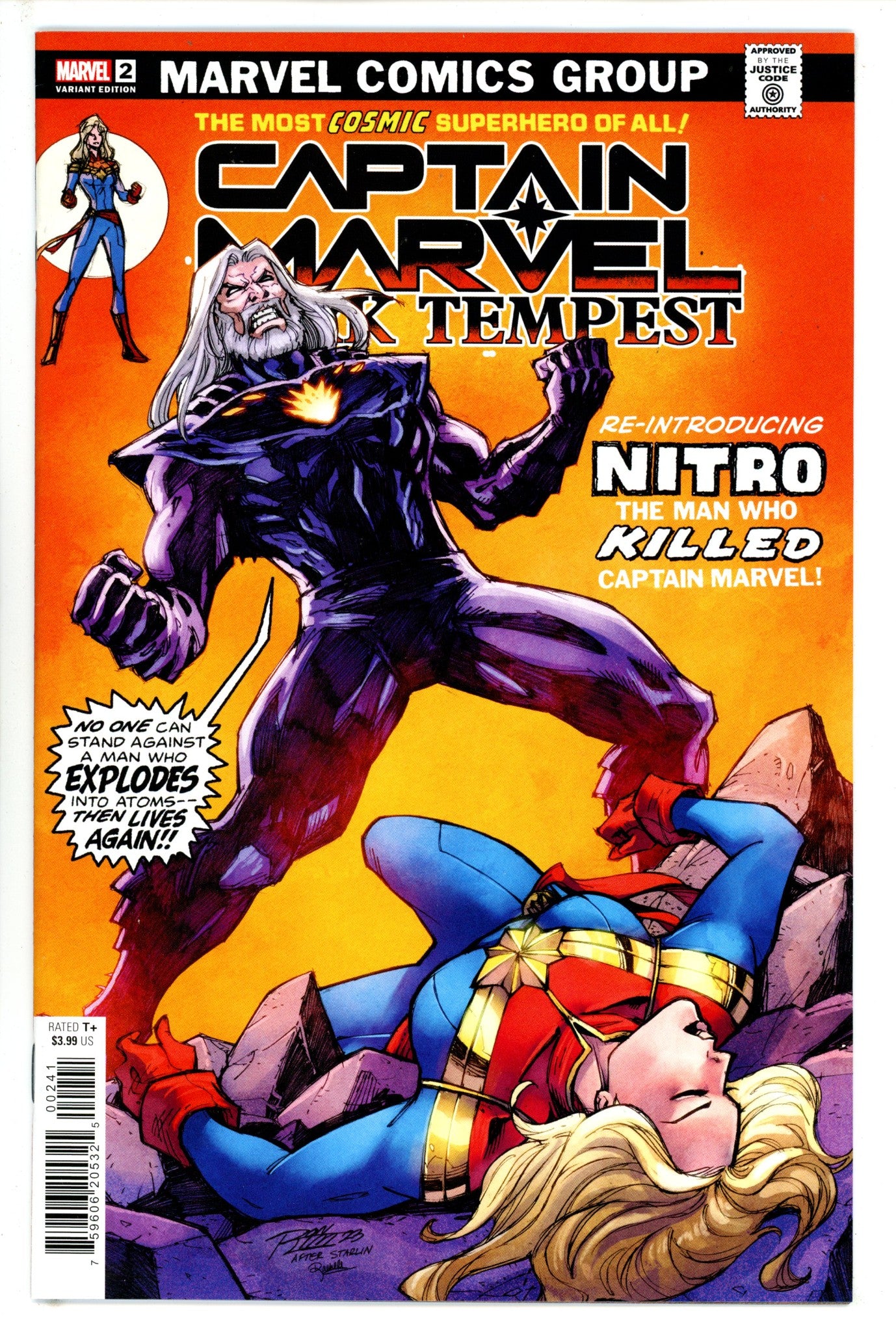 Captain Marvel Dark Tempest 2 Lim Variant (2023)