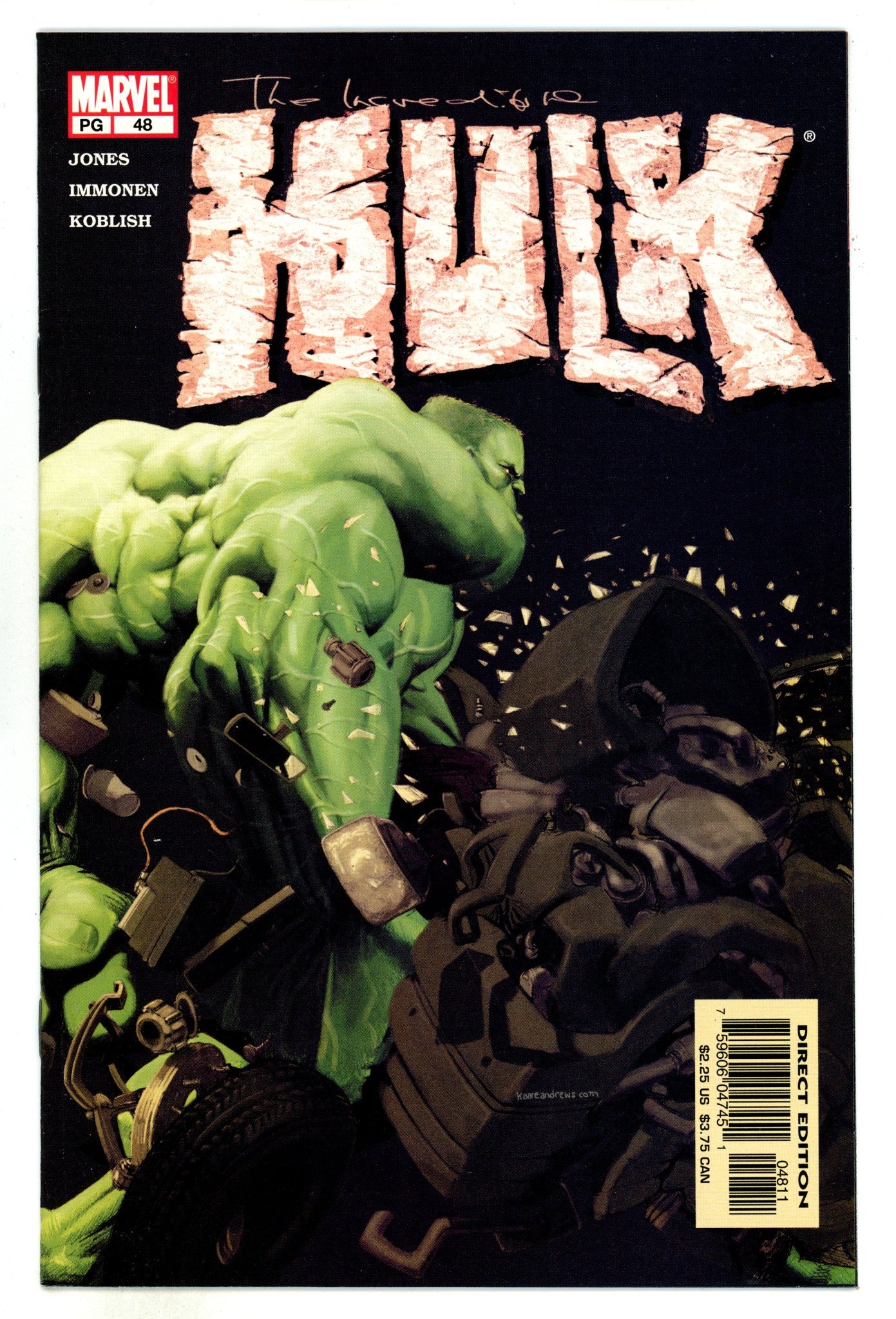 Incredible Hulk Vol 2 48 High Grade (2003) 