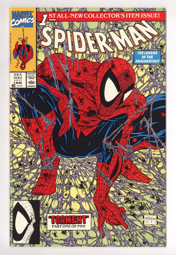 Spider-Man Vol 1 1 VF/NM (9.0) (1990)