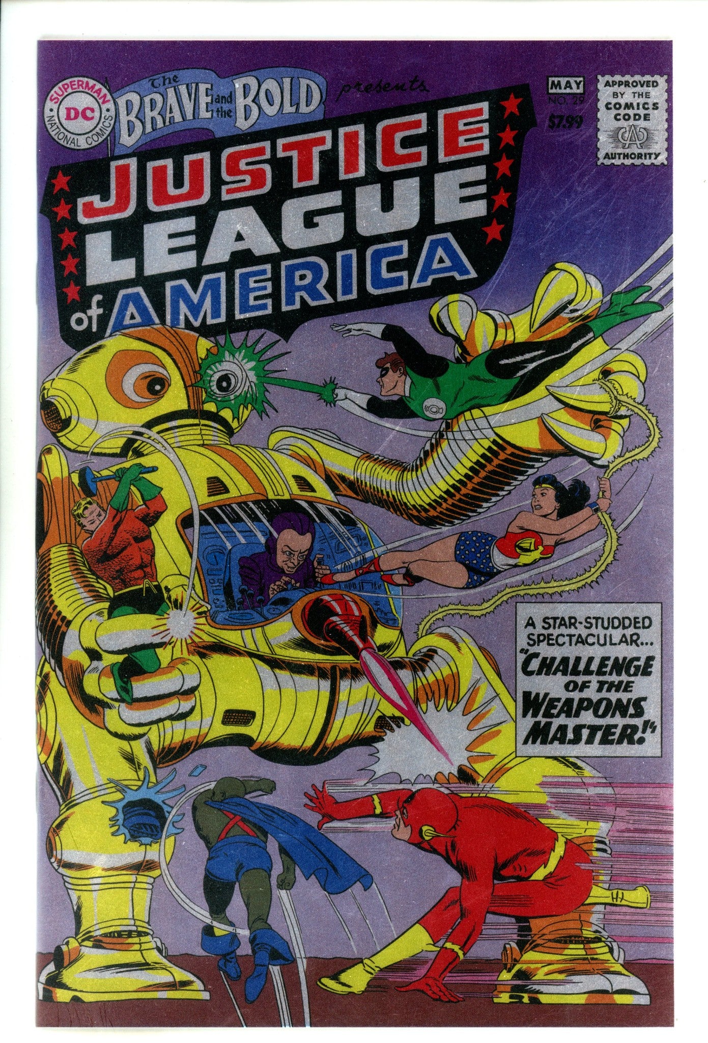 Brave And The Bold Vol 1 29 Sekowsky Facsimile Foil Variant (2025)