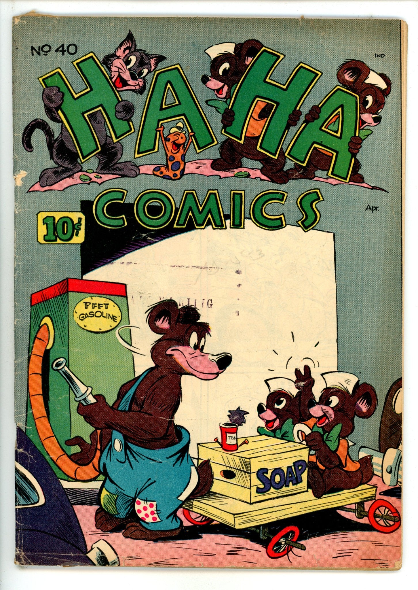 Ha Ha Comics 40 VG (4.0) (1947) 