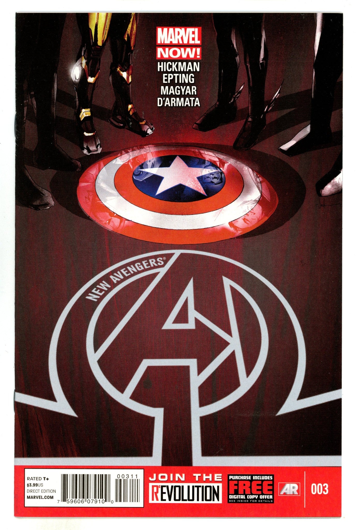 New Avengers Vol 3 3  High Grade  (2010)  