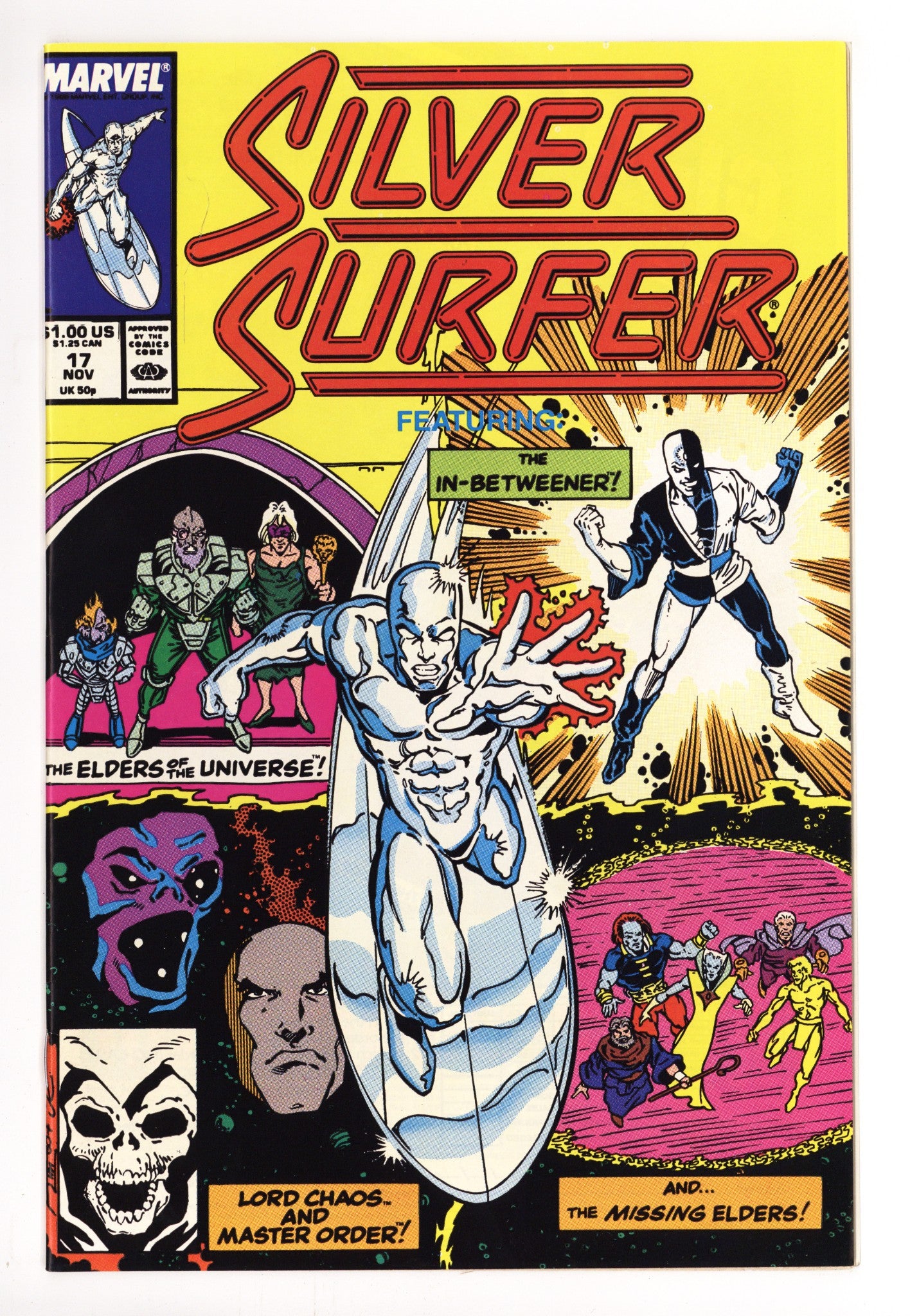 Silver Surfer Vol 3 17 Mid Grade (1988) 