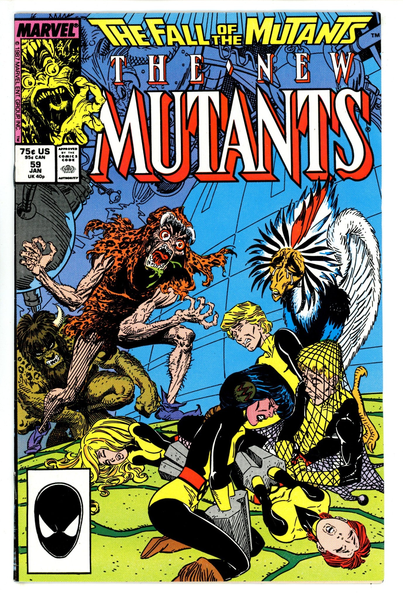 The New Mutants Vol 1 59 (1988)