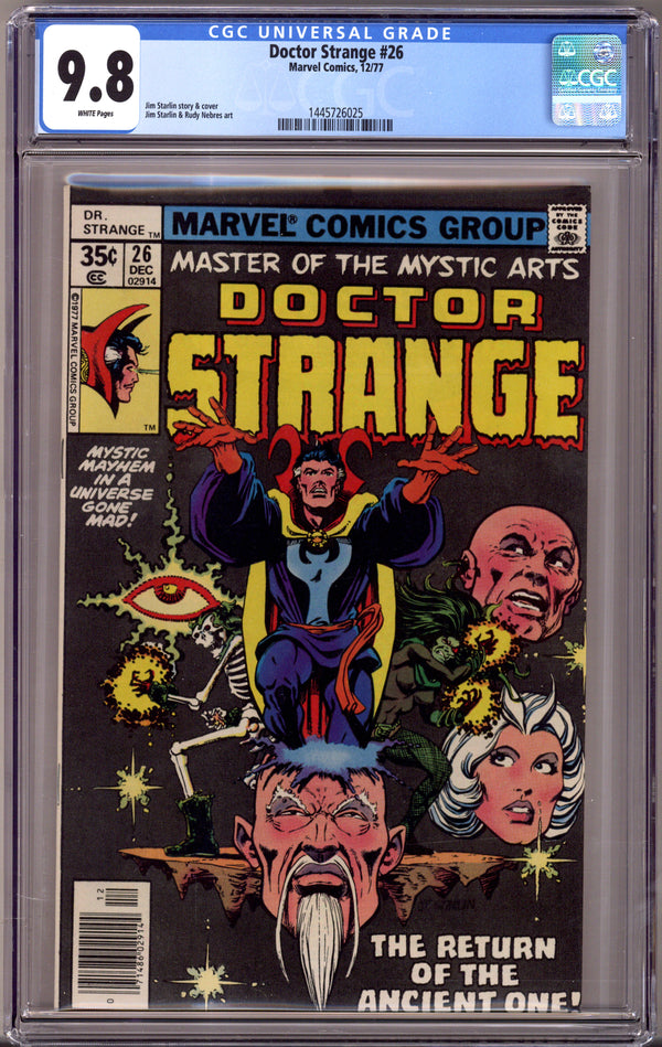 Doctor Strange Vol 2 26 CGC 9.8 (NM/M) (1977)
