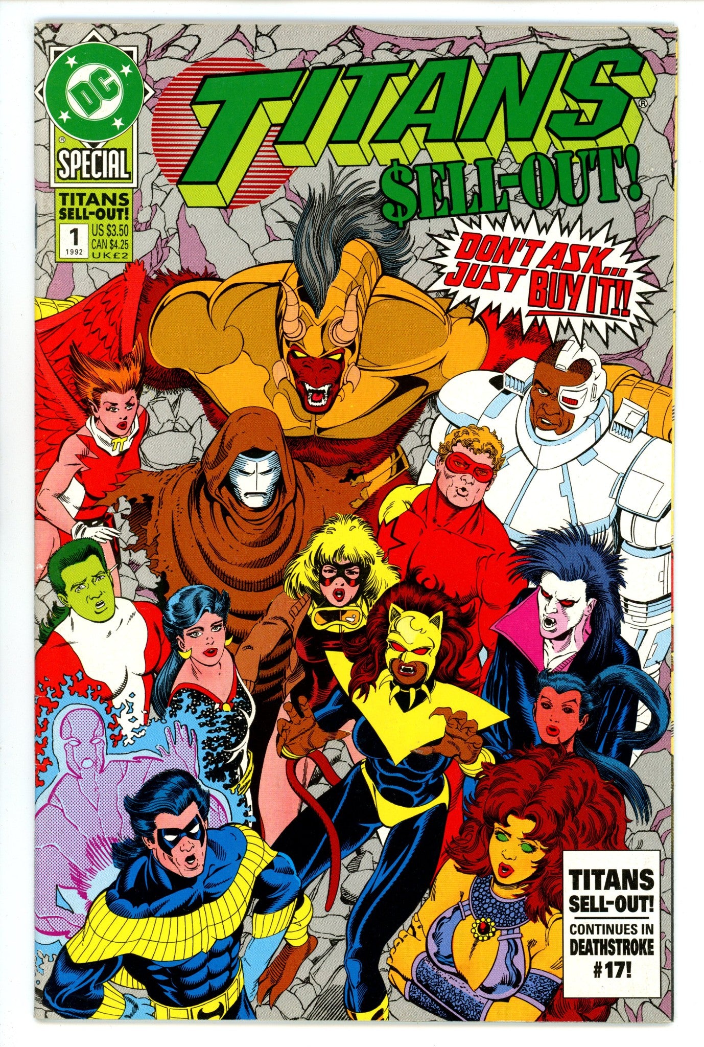 Titans Sell-Out Special 1 High Grade (1992) 