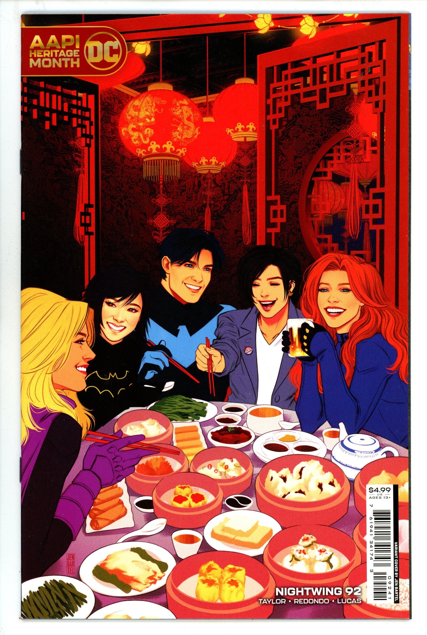 Nightwing Vol 4 92 High Grade (2022) Bartel Variant 