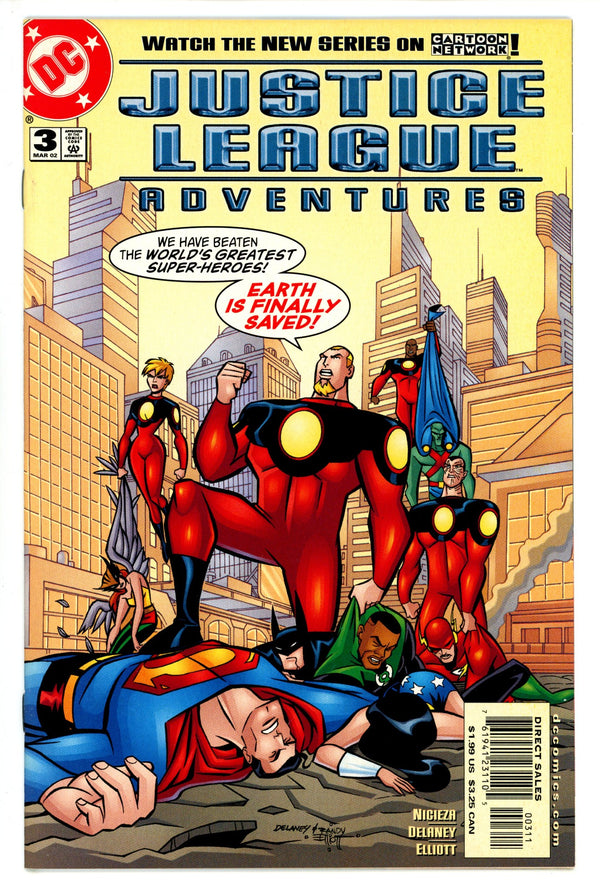 Justice League Adventures 3 NM- (2002)