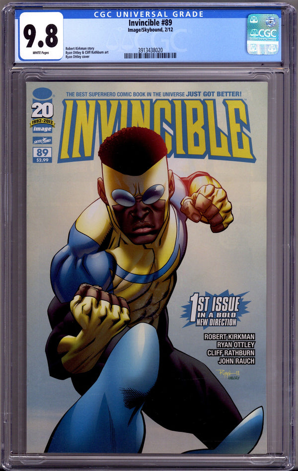 Invincible 89 CGC 9.8 (NM/M) (2012)