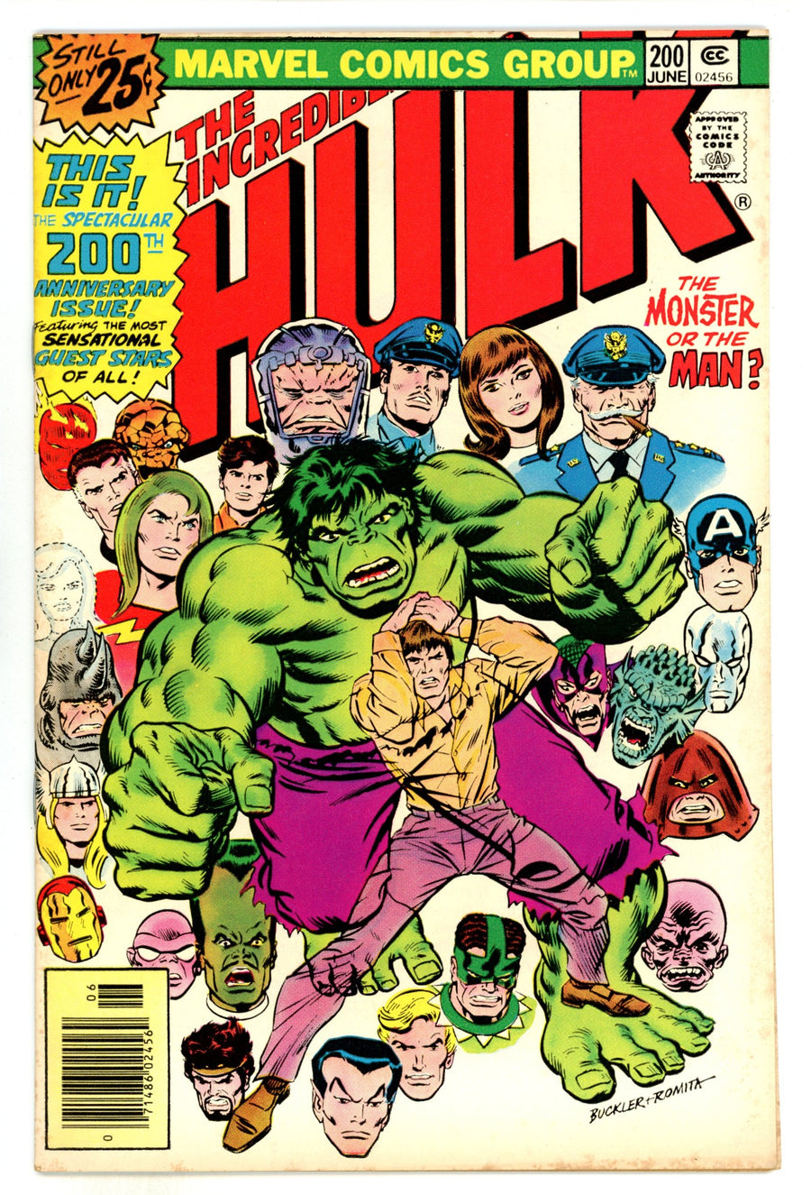 The Incredible Hulk Vol 1 200 FN (6.0) (1976) 