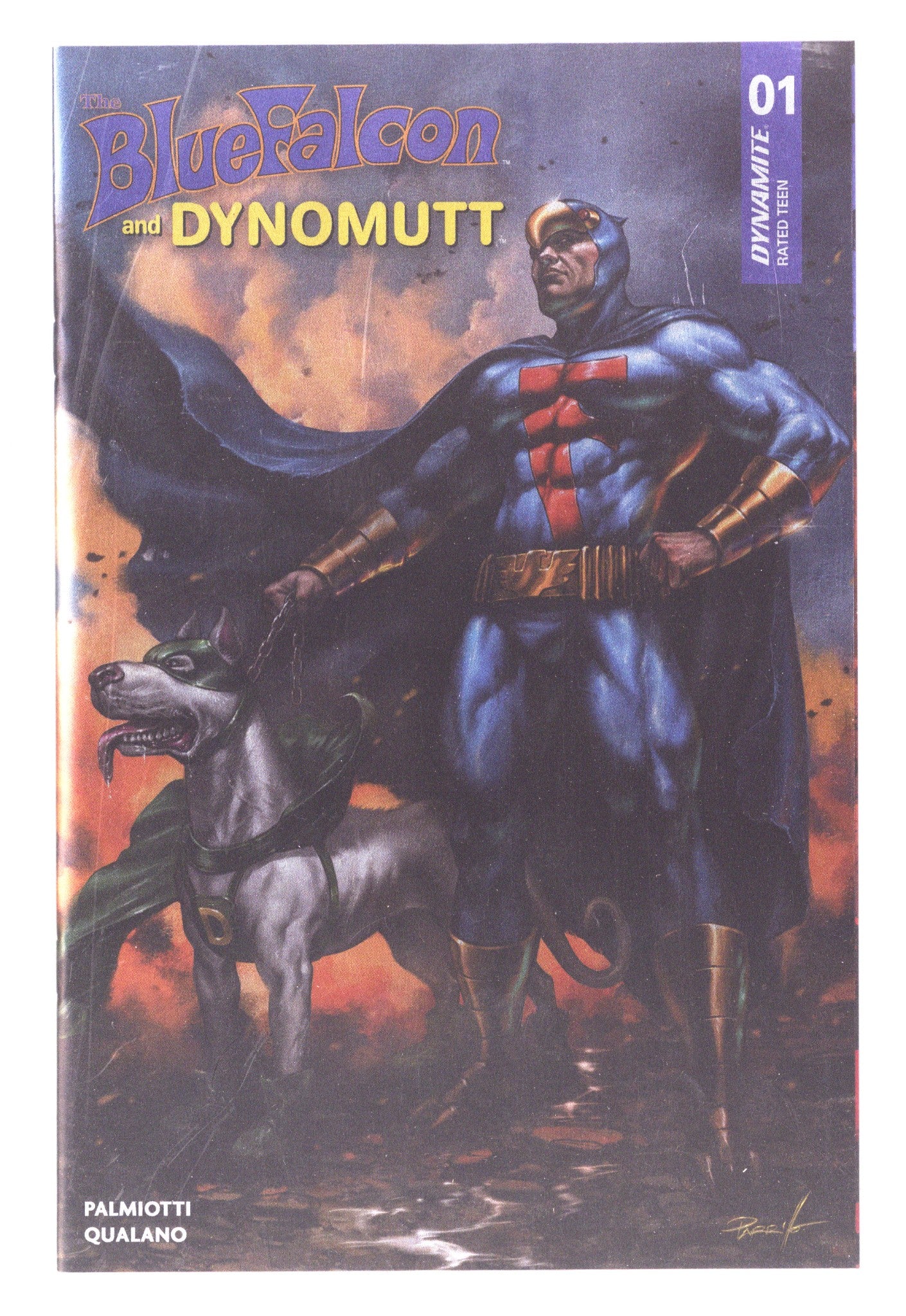 Blue Falcon & Dynomutt 1 Parrillo Foil Variant (2025)