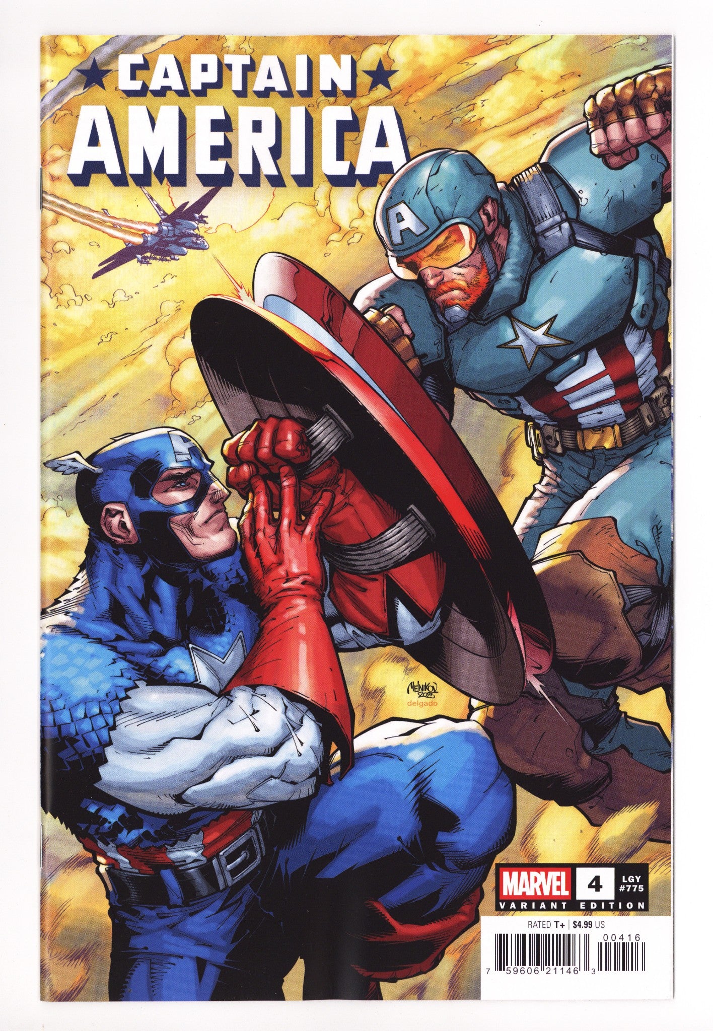 Captain America Vol 12 4 Melnikov  Incentive NM  (2025)
