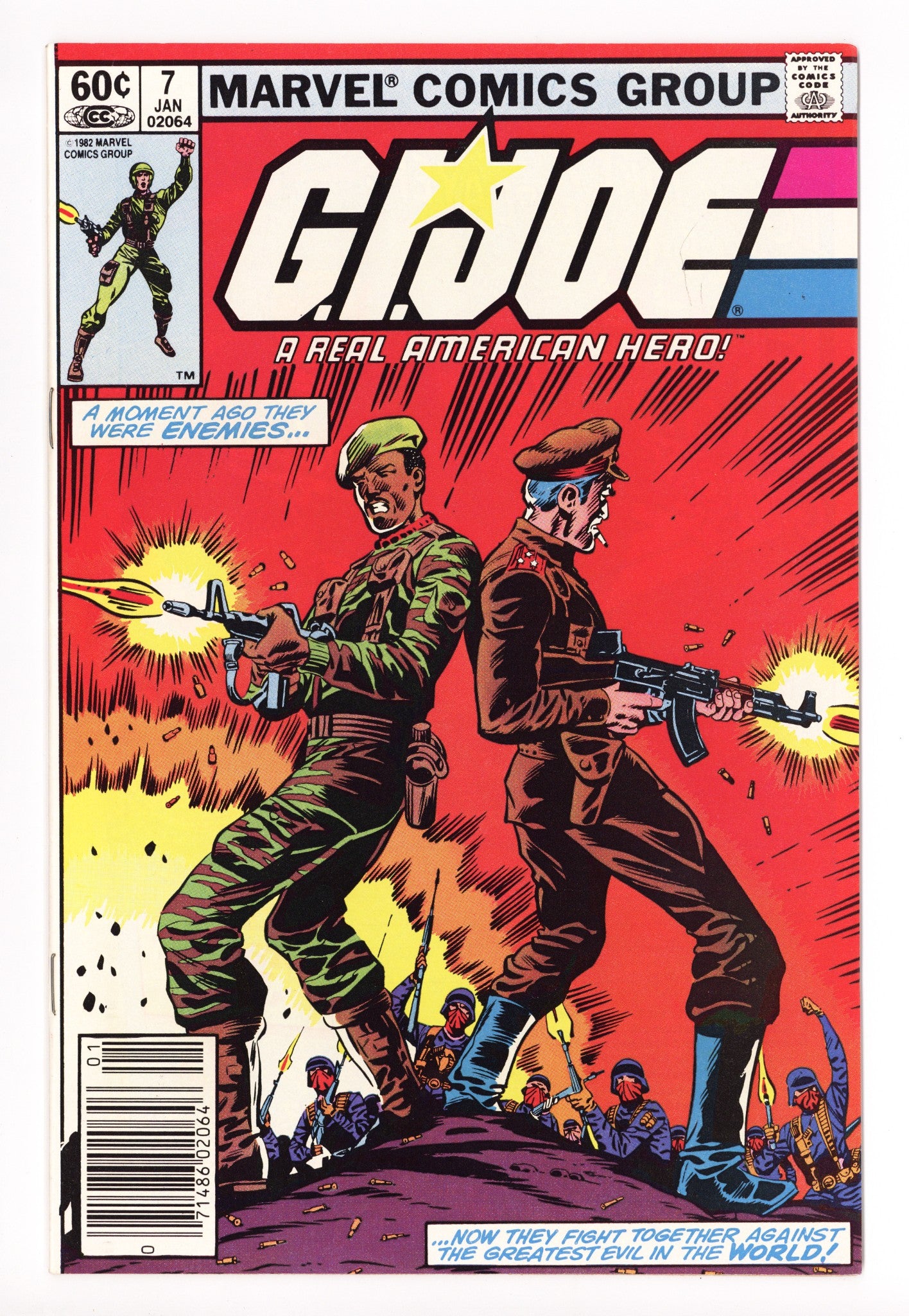 G.I. Joe, A Real American Hero 7 Mid Grade (1983) Newsstand 