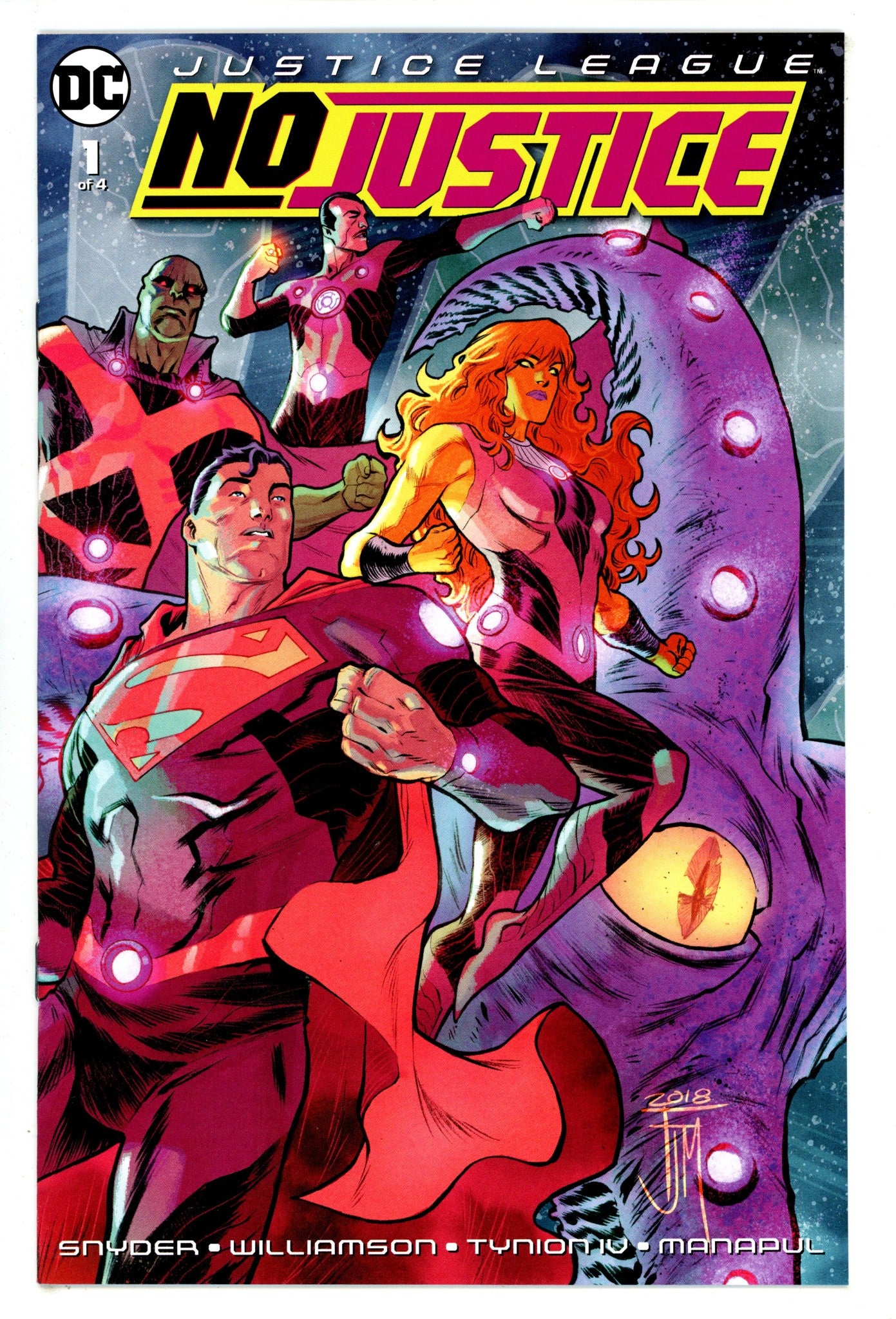 Justice League: No Justice 1 High Grade (2018) 