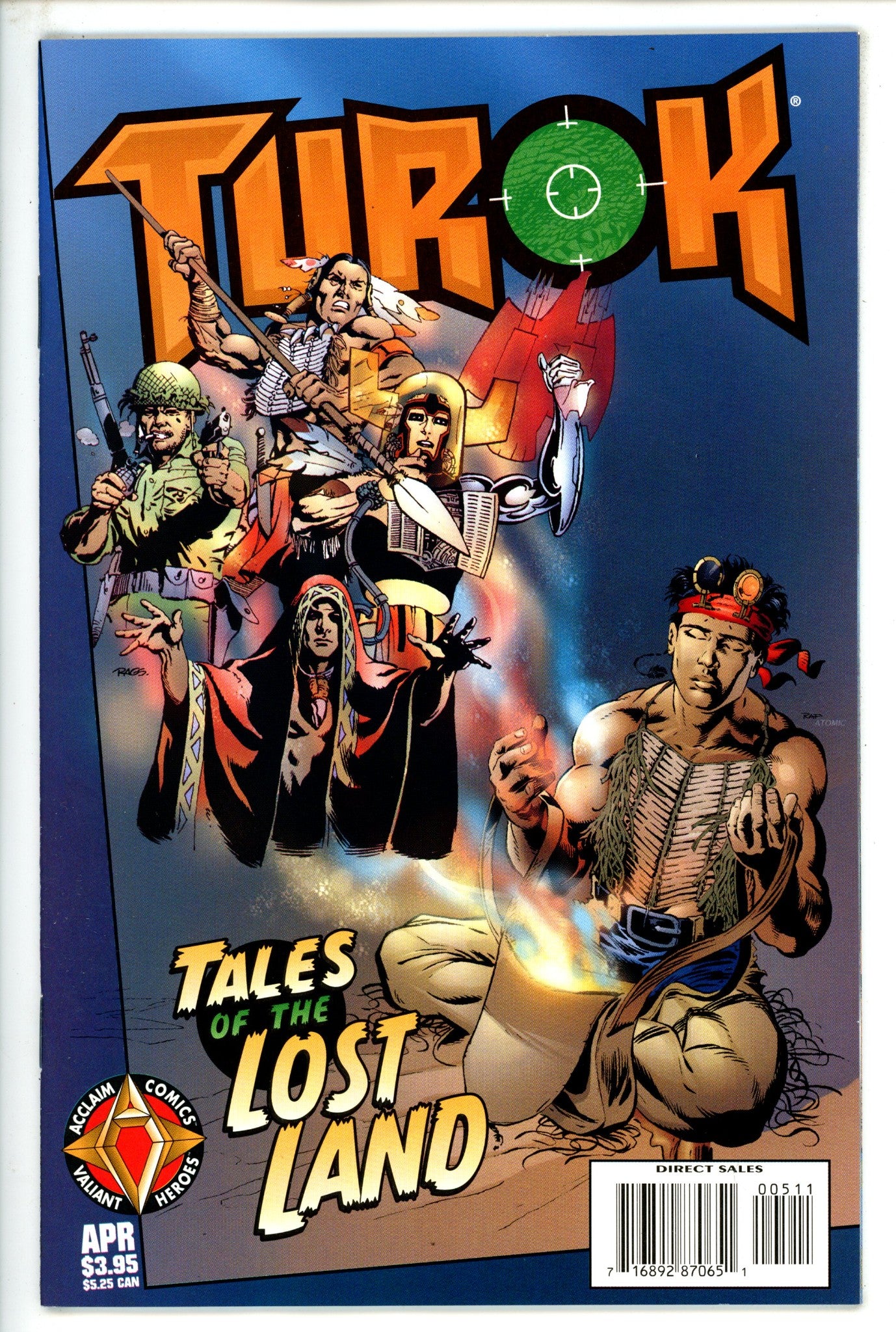 Turok: Tales of the Lost Land 1 NM- (1998)