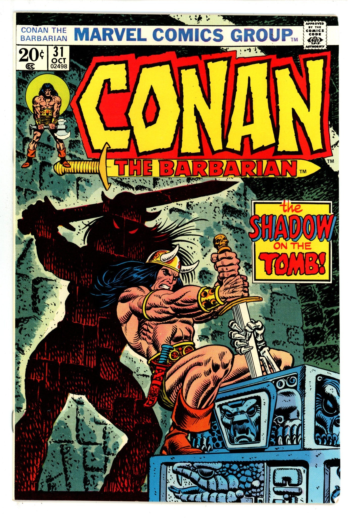 Conan the Barbarian Vol 1 31 FN/VF (7.0) (1973) 