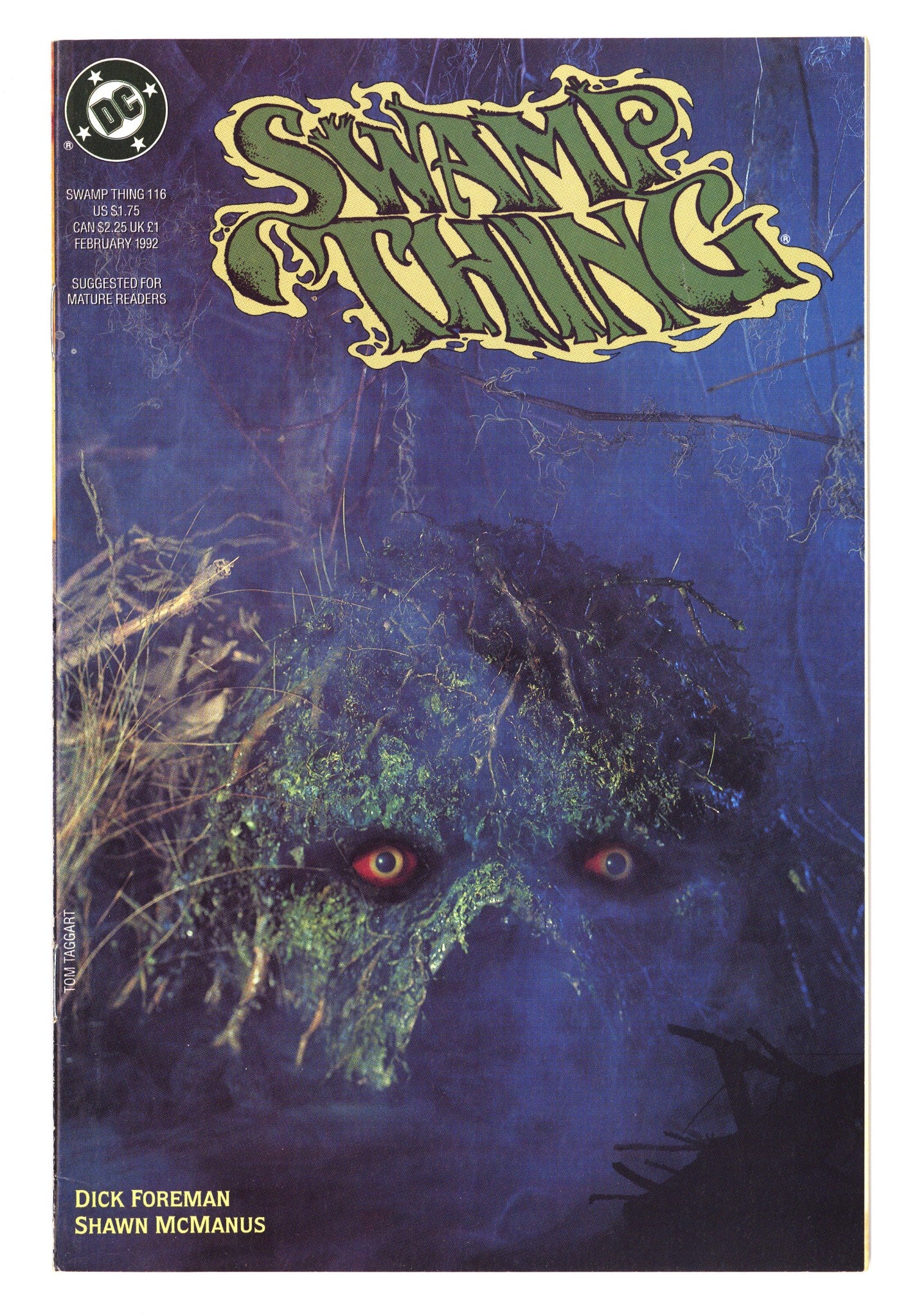 Swamp Thing Vol 2 116 Mid Grade (1992) 