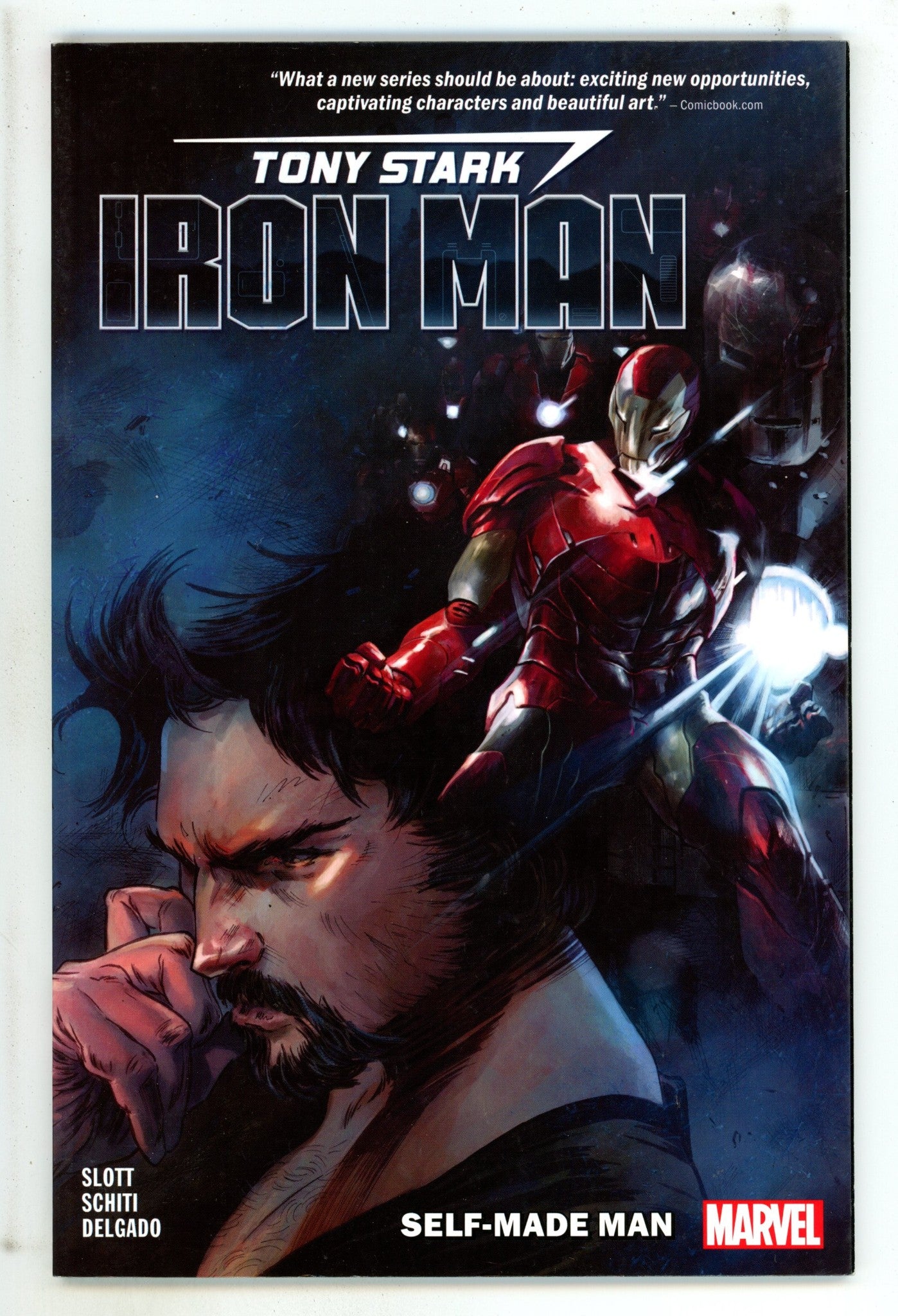 Tony Stark: Iron Man TPB Vol 1 Mid Grade (2018) 