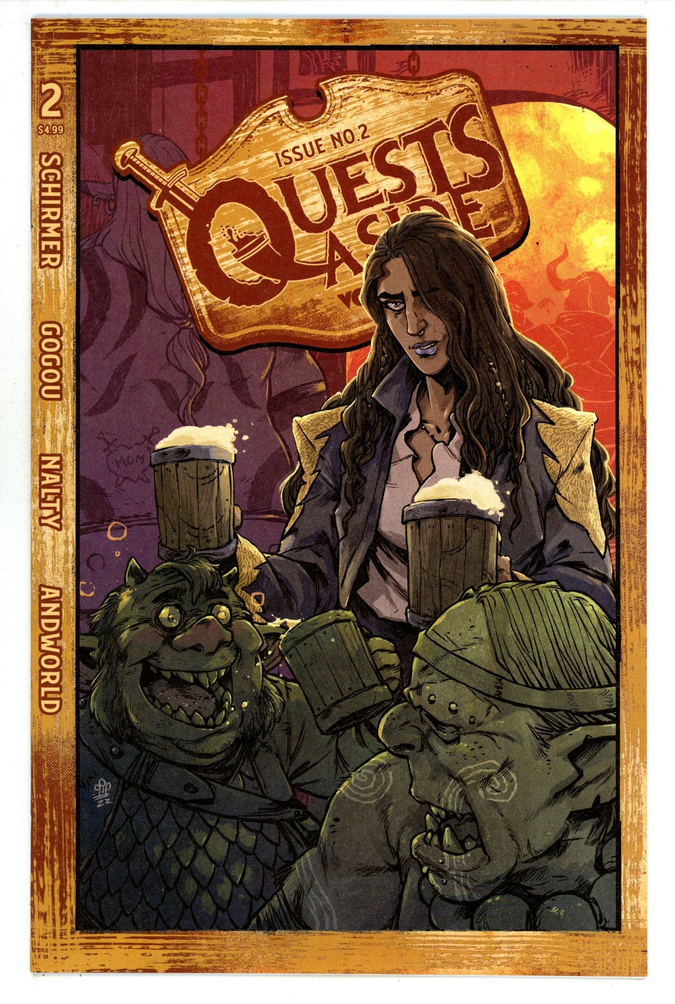 Quests Aside 2 High Grade (2023) Dialynas Variant 